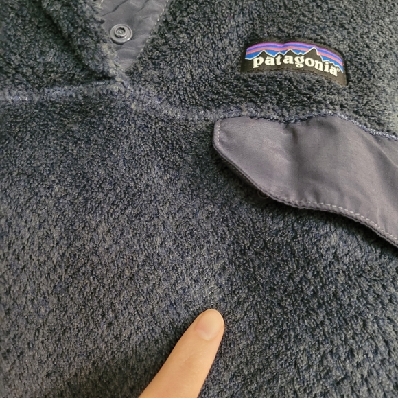 Patagonia Re Tool Snap T Fleece Blue Womens - Picture 5 of 11